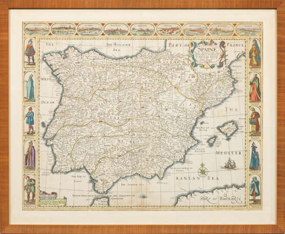 Karte der iberischen Halbinsel - photo 1