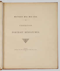 "Exhibition of Portrait Miniatures". Originaltitel