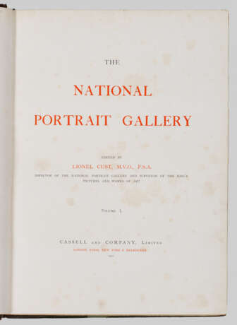 Lionel Cust: "National Portrait Gallery". Originaltitel - photo 1