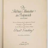 Eduard Leisching: "Die Bildnis-Miniatur in Oesterreich - фото 1