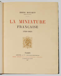 Henri Bouchot: "La miniature française 1750-1825".