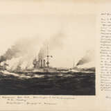 Vier Zeichnungen mit Darstellungen der Kaiserlichen Marine - Foto 2
