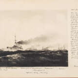 Vier Zeichnungen mit Darstellungen der Kaiserlichen Marine - photo 2