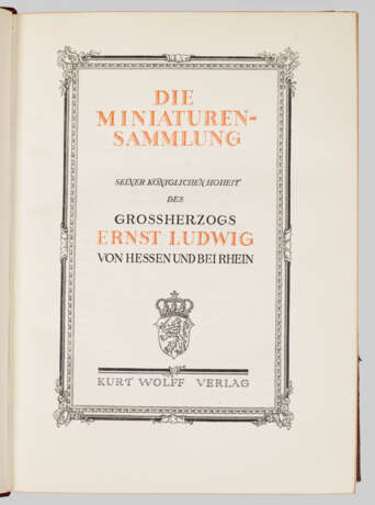 "Die Miniaturensammlung des Großherzogs - Foto 1