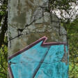Großes Stück der Berliner Mauer mit Graffiti - Archives des enchères