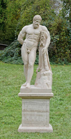 Herkules Farnese als große Parkskulptur - Foto 1