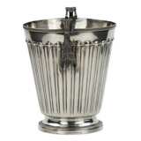Silver wine cooler. Italy. 20th century. - Foto 4