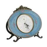 Silver alarm clock, Vacheron Constantin, with guilloché enamel. Switzerland, 1928. - Foto 4