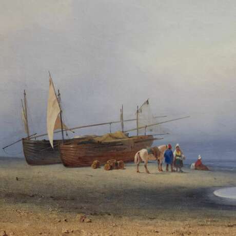 A.N. Mordvinov. Seascape. 1849. - Foto 3