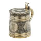 Russian beer mug made of silver. P. Ovchinnikov. 1871 - Foto 12
