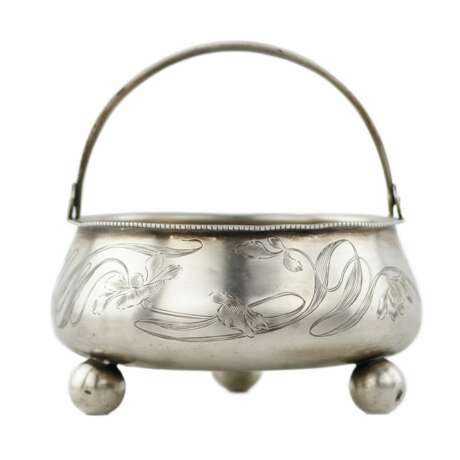 Russian, silver sugar bowl from the turn of the 19th-20th centuries. - Foto 2