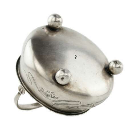 Russian, silver sugar bowl from the turn of the 19th-20th centuries. - Foto 6