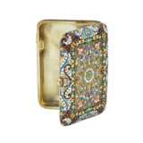 Silver cigarette case with gilding and cloisonne enamel. - photo 4