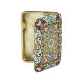 Silver cigarette case with gilding and cloisonne enamel. - Foto 4