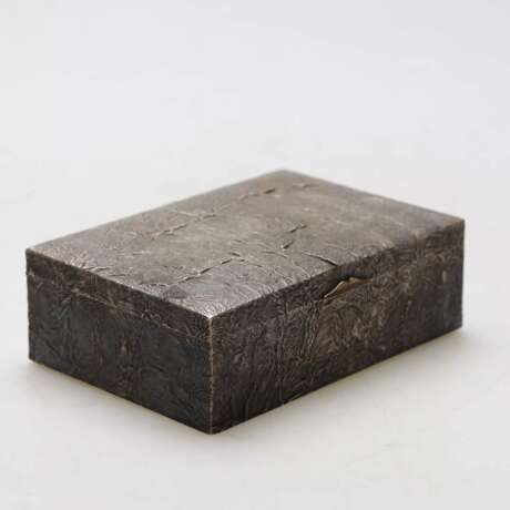 Silver box for cigarettes Nugget Finland. Early 20th century. - photo 3