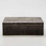 Silver box for cigarettes Nugget Finland. Early 20th century. - photo 5