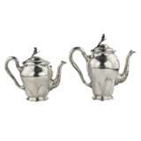 Silver tea and coffee service in Art Nouveau style. Bruckmann. After 1888. - Foto 5