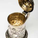 Silver beer goblet with battle scenes. First half of the 19th century. - photo 7