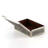 Серебряная коробка для сигар. - фото 5