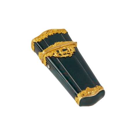 Graceful lady`s necessaire made of jasper and gold. - Foto 5