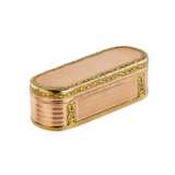 Snuffbox in two-tone gold. France. The turn of the 19th-20th centuries. - Foto 1