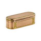 Snuffbox in two-tone gold. France. The turn of the 19th-20th centuries. - photo 3