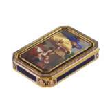 Золотая табакерка с эмалью. Jean George Rémond & Compagnie. 1810 год. - фото 3