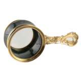Magnifier in gold frame. - photo 4