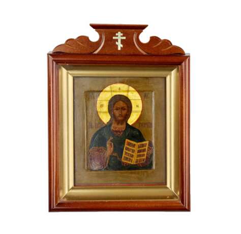 Icon of the Savior Almighty. 19th century - Foto 1