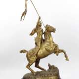 Heroic bronze of an equestrian knight. - Foto 7