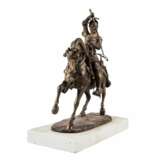 Carlo Marochetti. Bronze figure of an equestrian knight. Duke of Savoy. - Foto 2