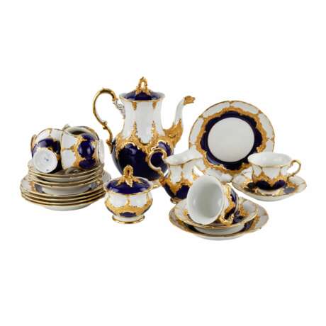 MEISSEN coffee service for six persons. After 1933. - Foto 2