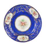 Five dishes and plates from Popov`s factory. 19th century. - photo 3