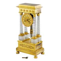 Empire style mantel clock. Paris. 1830.