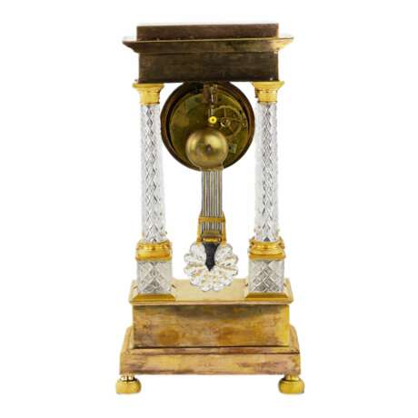 Empire style mantel clock. Paris. 1830. - Foto 6