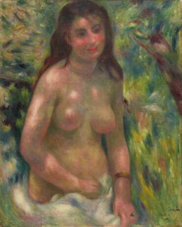 Bather in sunny shade, in the manner of Pierre-Auguste Renoir (1841-1919). - Foto 2