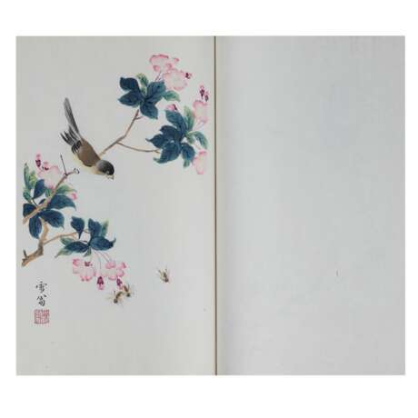 Collection of Chinese paintings by Guo-Hua, edited by Guo Mozhuo. China. 20th century. - Foto 11