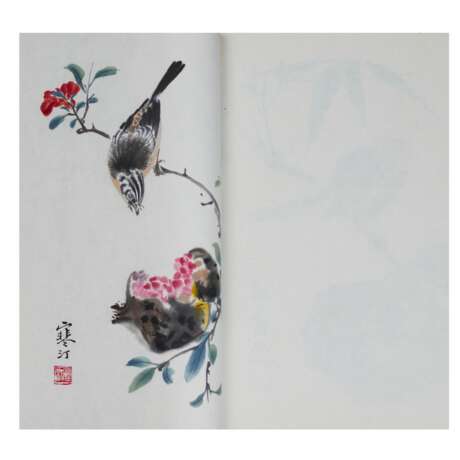 Collection of Chinese paintings by Guo-Hua, edited by Guo Mozhuo. China. 20th century. - photo 12