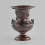 Бронзовая китайская ваза 19 века. - фото 4