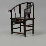 Huanghuali chair, Qing dynasty, 19th century - Foto 3