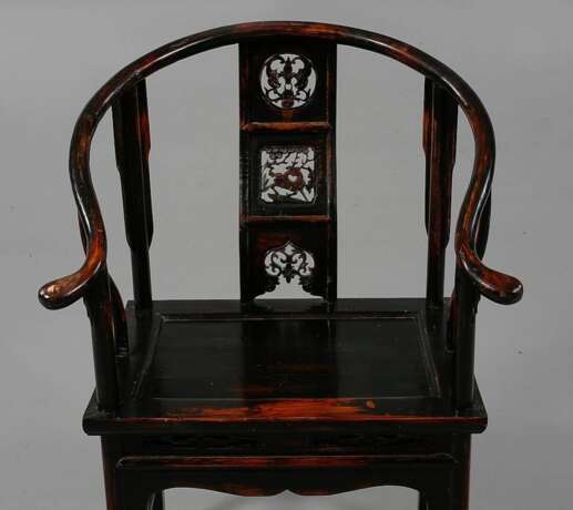 Huanghuali chair, Qing dynasty, 19th century - photo 4
