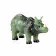 Rhinoceros de Jade miniatures taille pierre dans le style des produits de la firme Faberge - Marchandises aux enchères