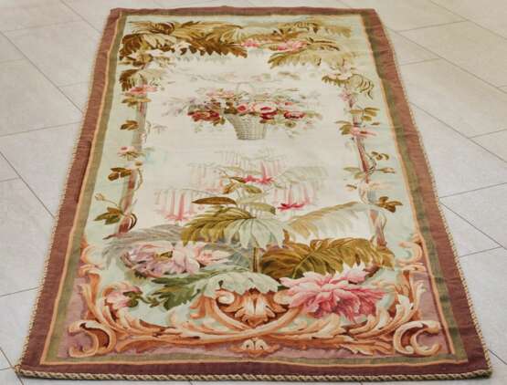 Pair of 19th century Aubusson style tapestries - photo 5