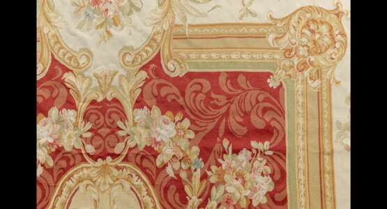 Exceptionnel tapis ancien d`Aubusson du XIXème siècle. France. - photo 3