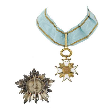 Lettonie. Ordre des Trois Étoiles, 2e classe 1920-30. V.F. Muller. - photo 2