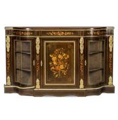 Three-door chest of drawers in Napoleon III style.