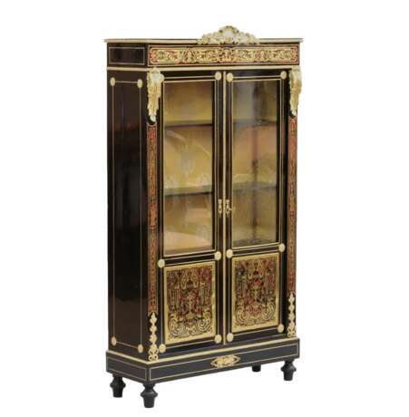 Showcase in Boulle style. 19th century. - Foto 2