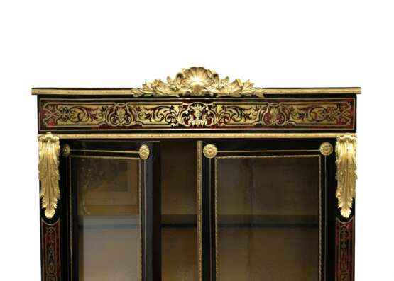 Showcase in Boulle style. 19th century. - Foto 4