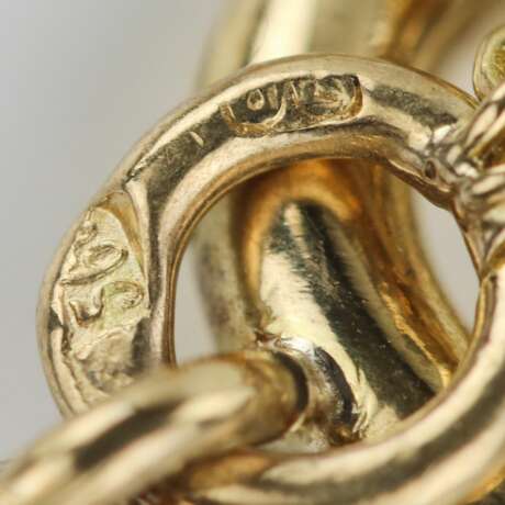 Chaîne russe en or pour montres de poche avec pendentif en forme de diamant. Le tournant des XIXe-XXe siècles. - photo 9