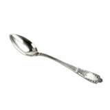 Set of silver teaspoons - photo 2